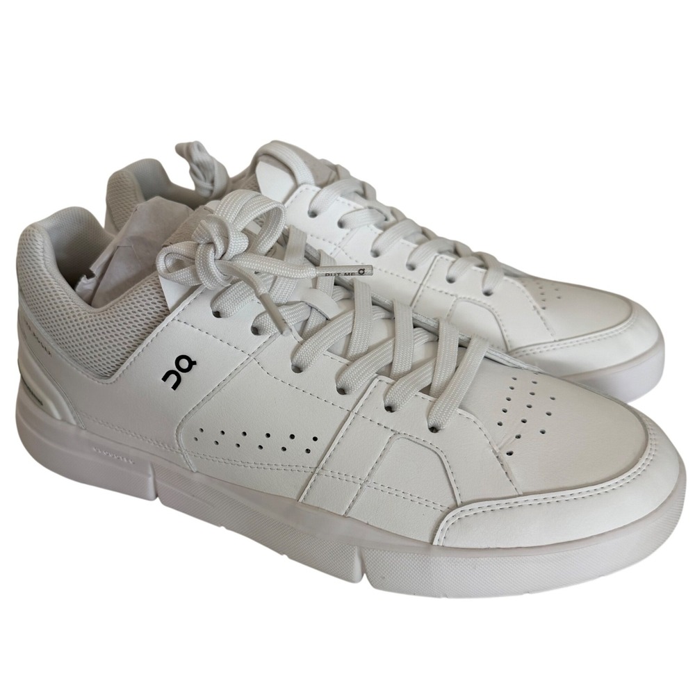 On Running The Roger Clubhouse All White Womens Sneakers Size 10.5